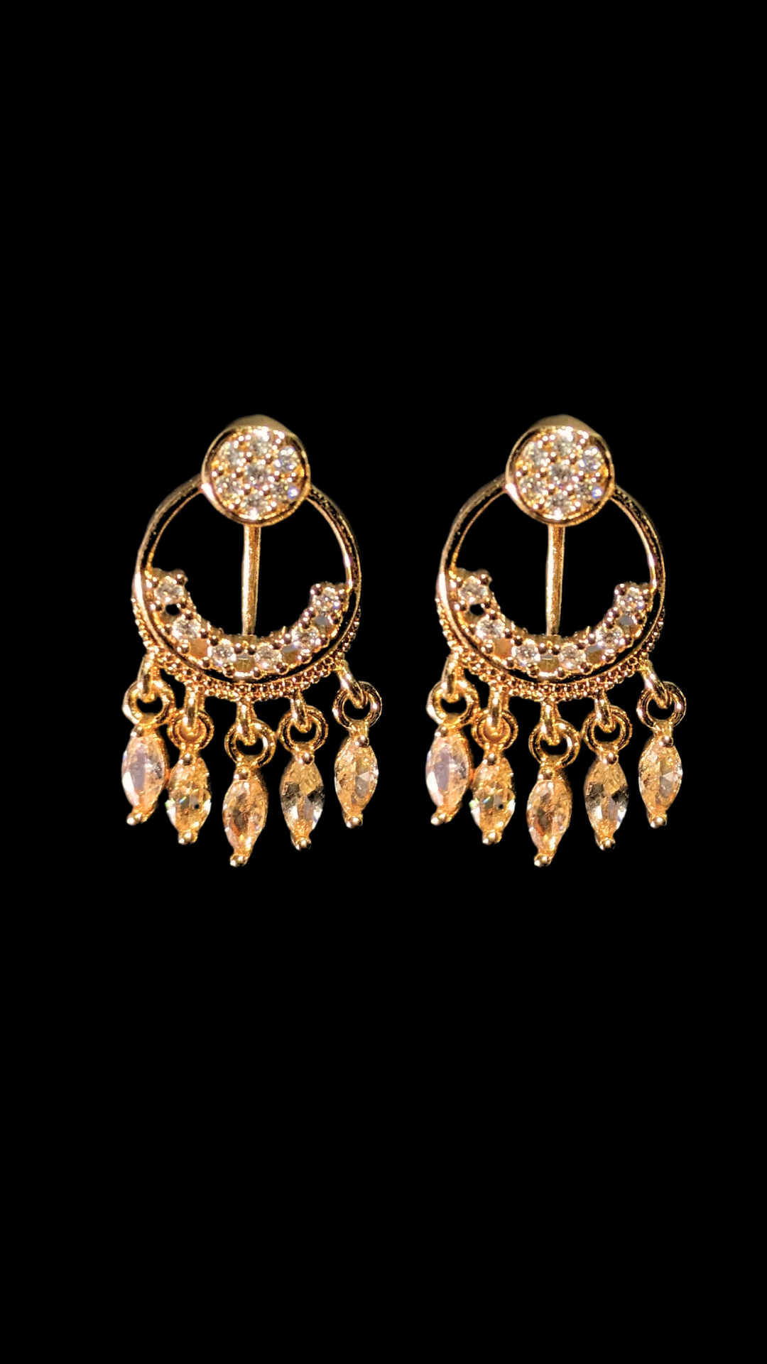 Aurora Grace Earrings Amber Gold
mockup