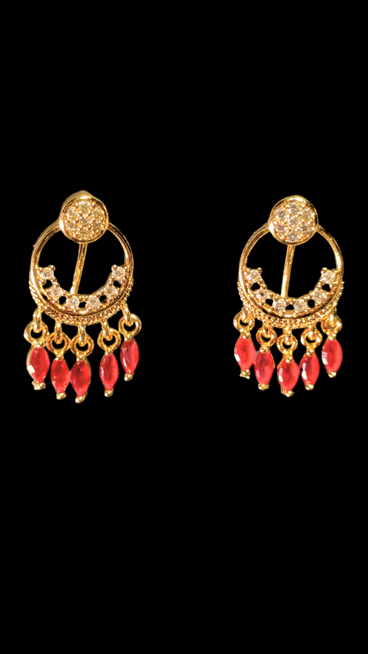 Aurora Grace Earrings Ruby Red
mockup